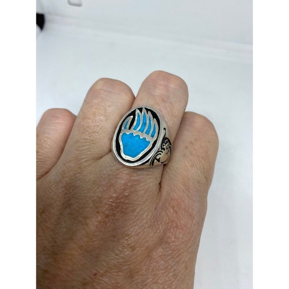 Vintage Native American Southwestern Turquoise - Picture 3 of 5